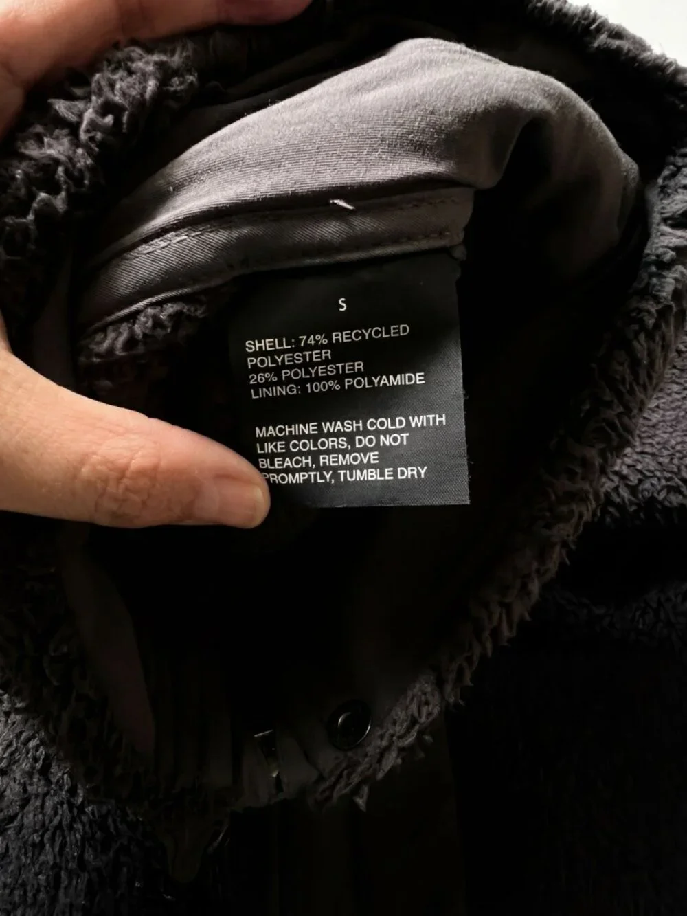 VUORI - Cozy High Pile Fleece Jacket, Small Women's - Picture 3 of 3